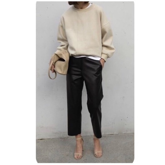 a new day Pants - NWT • A NEW DAY • Dark Forest Green Faux Leather Pants